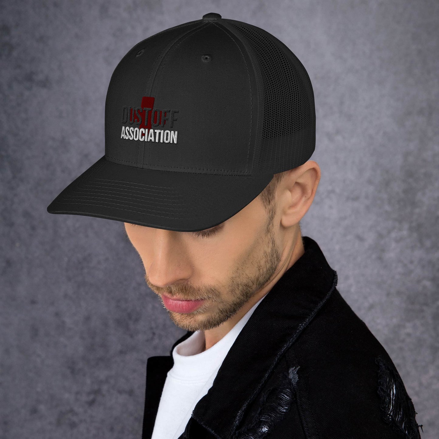 DUSTOFF Association Trucker Cap