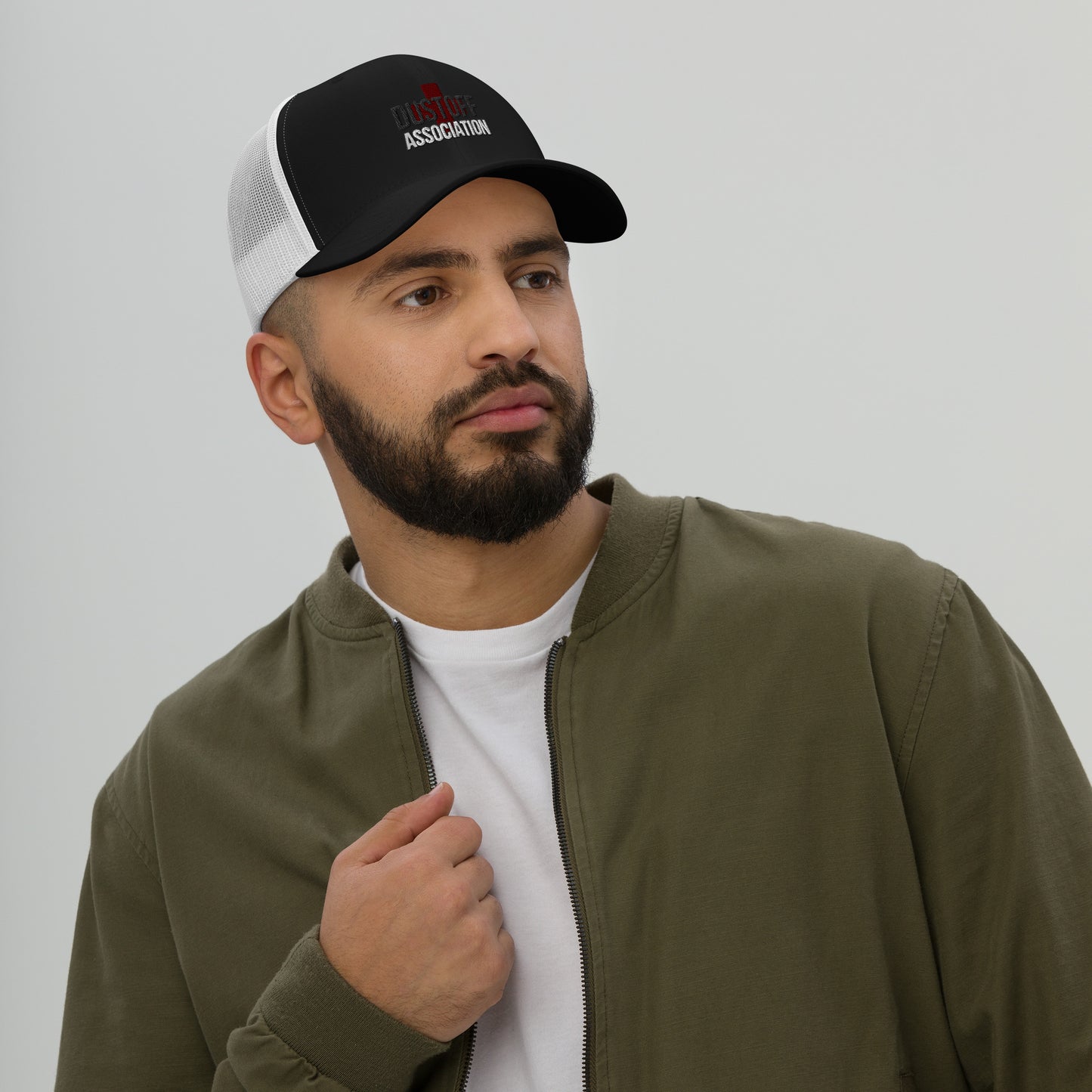 DUSTOFF Association Trucker Cap