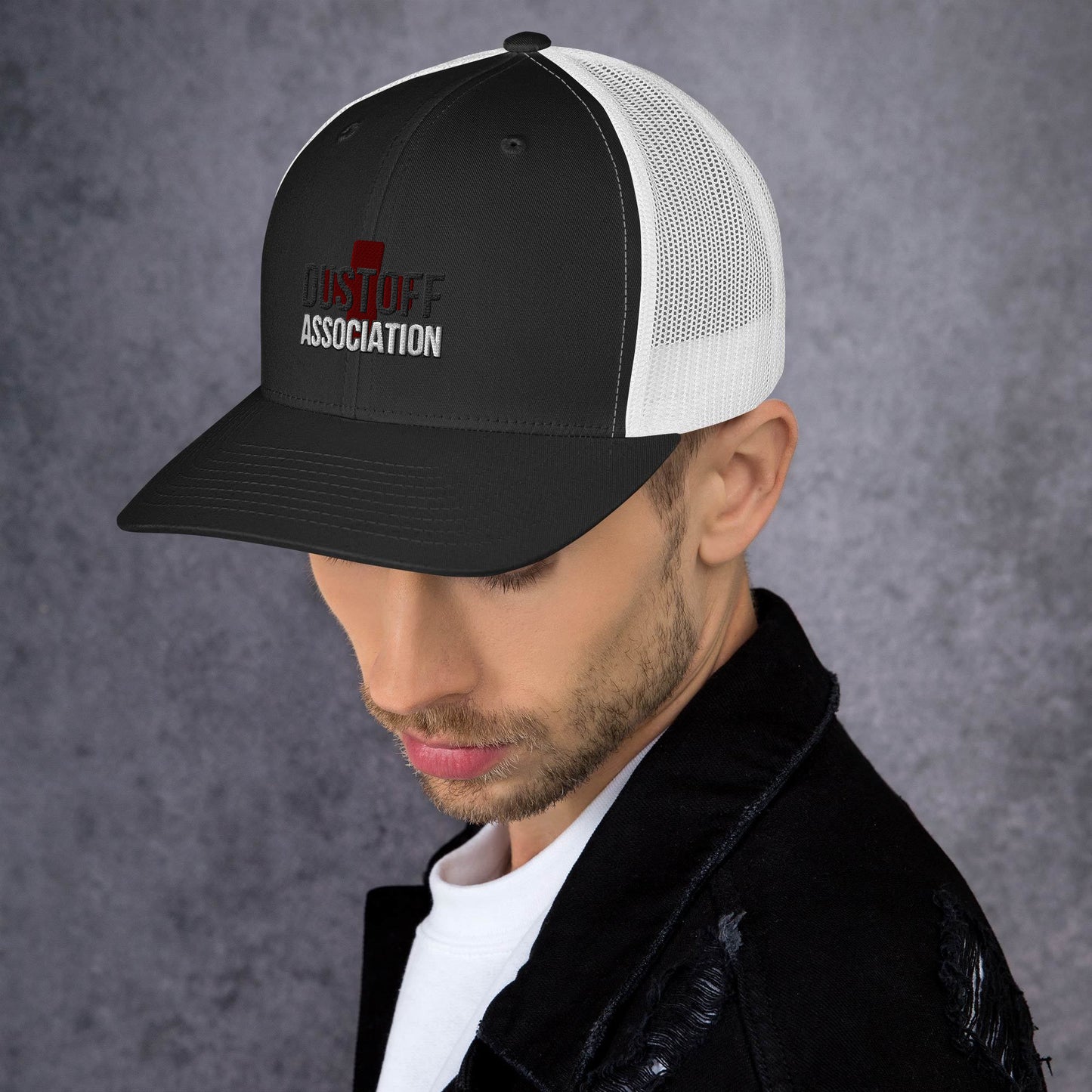 DUSTOFF Association Trucker Cap