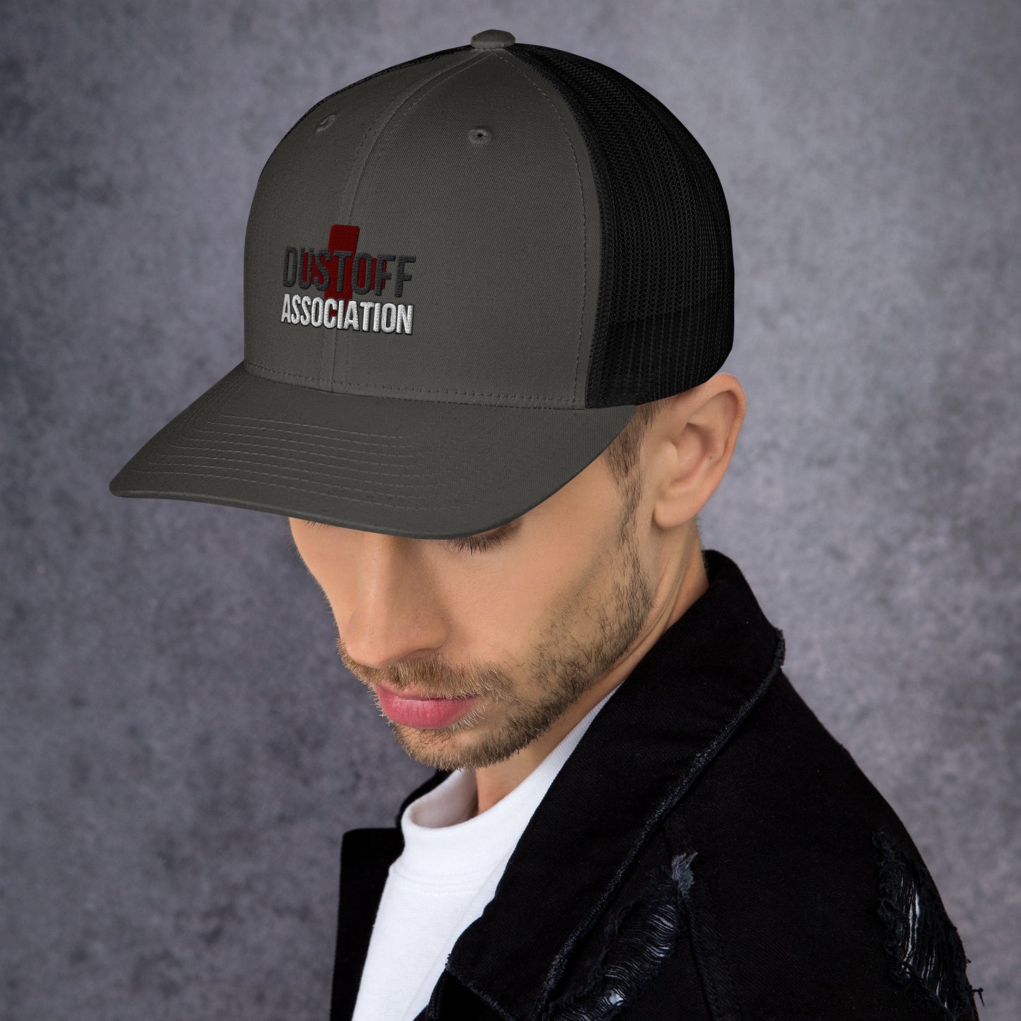 DUSTOFF Association Trucker Cap