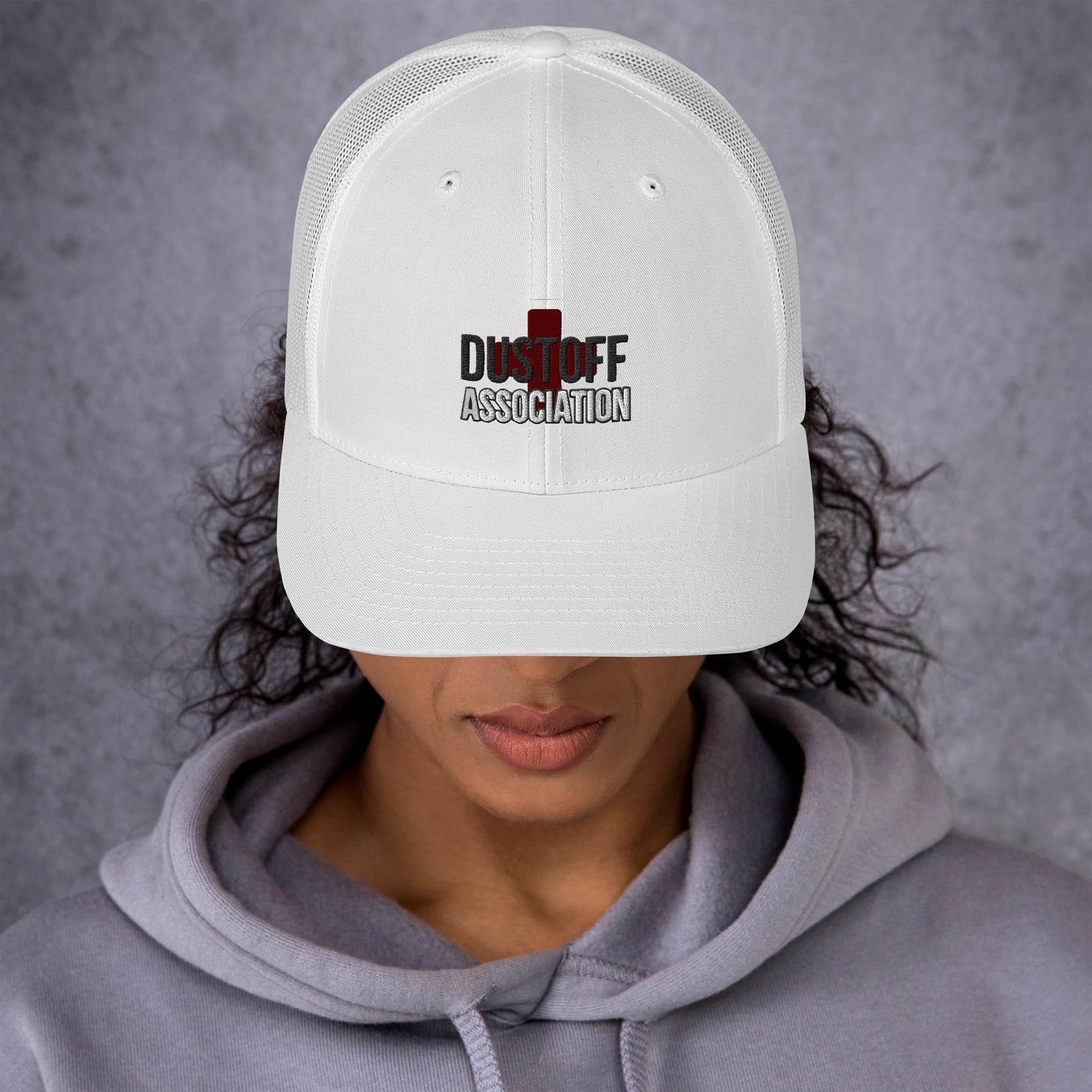 DUSTOFF Association Trucker Cap
