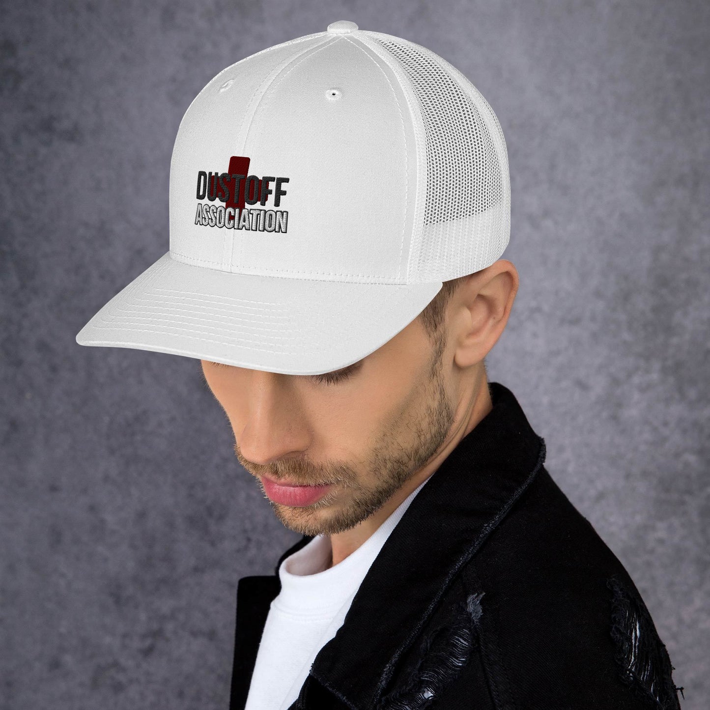 DUSTOFF Association Trucker Cap