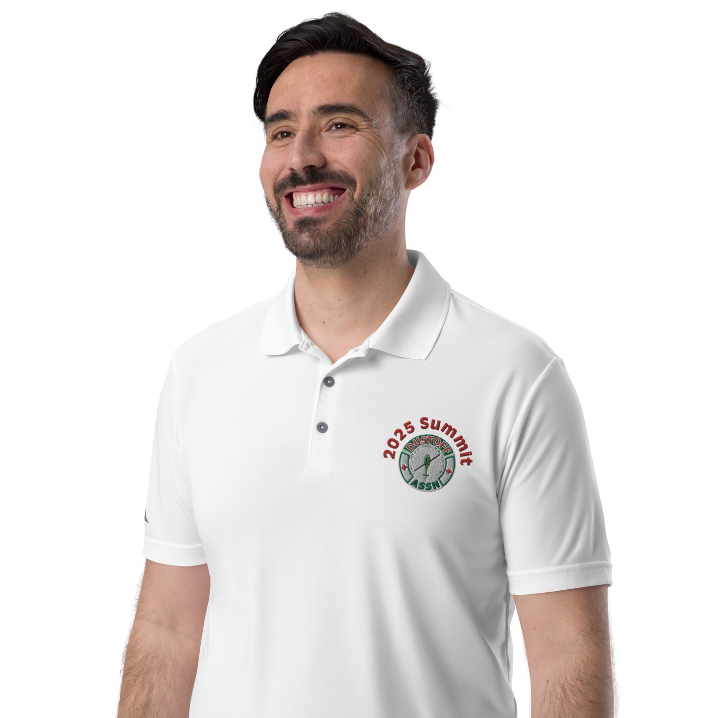 2025 Summit adidas performance polo shirt