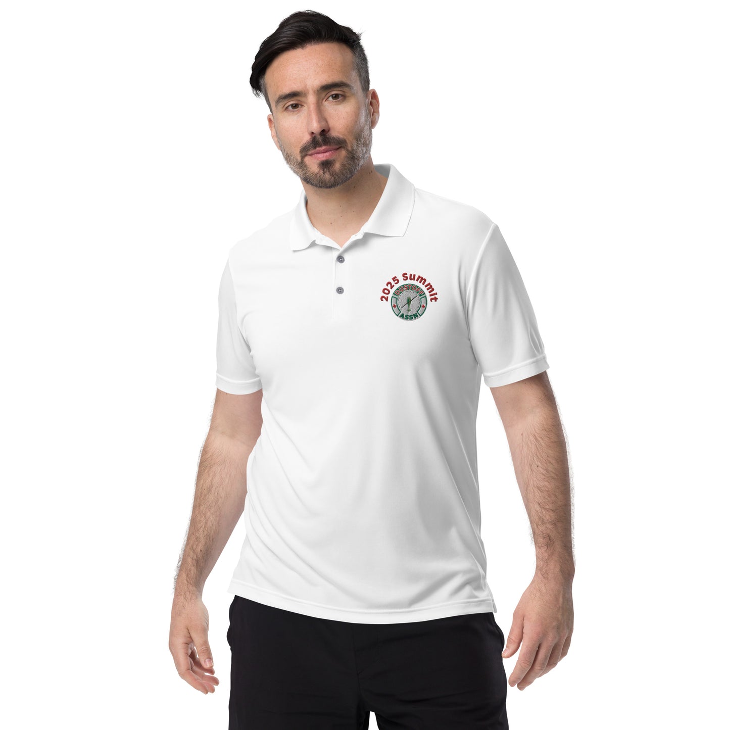 2025 Summit adidas performance polo shirt