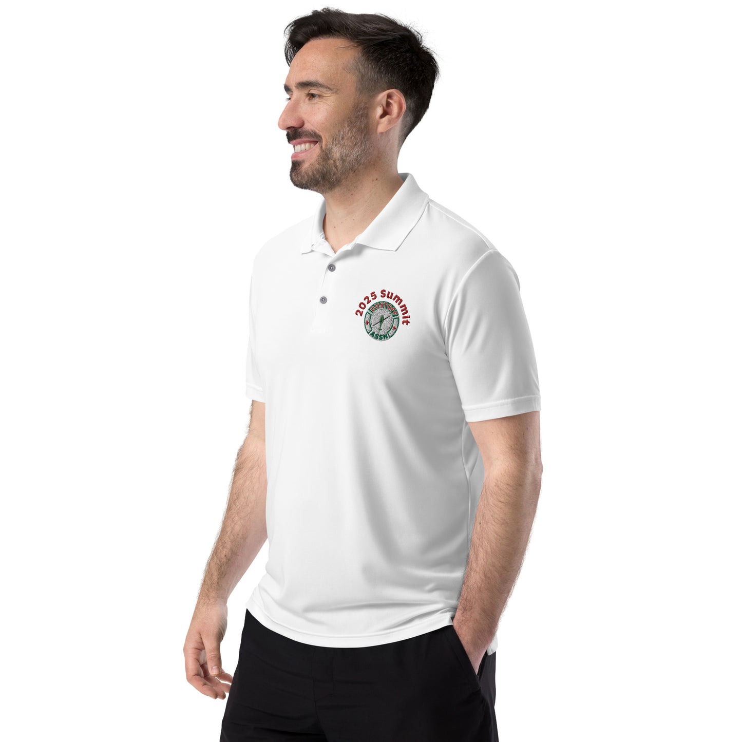 2025 Summit adidas performance polo shirt