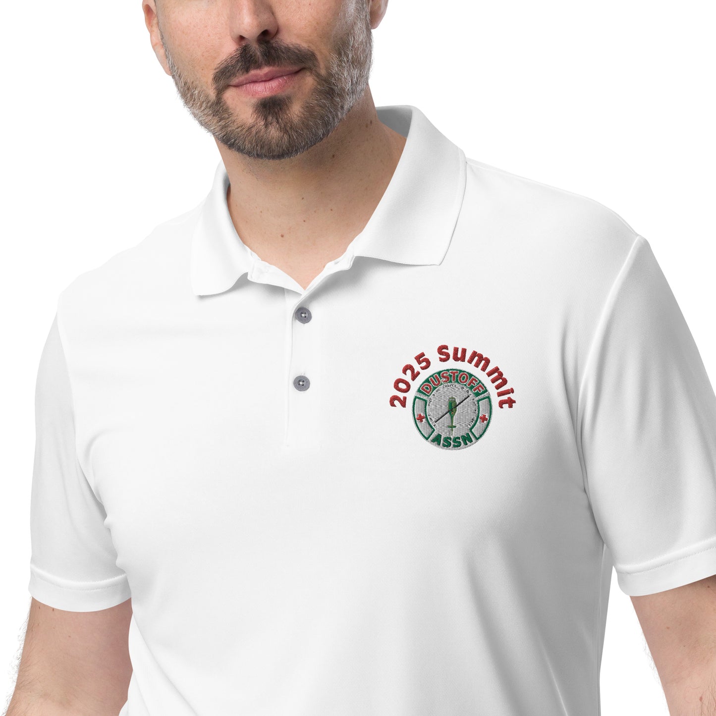 2025 Summit adidas performance polo shirt