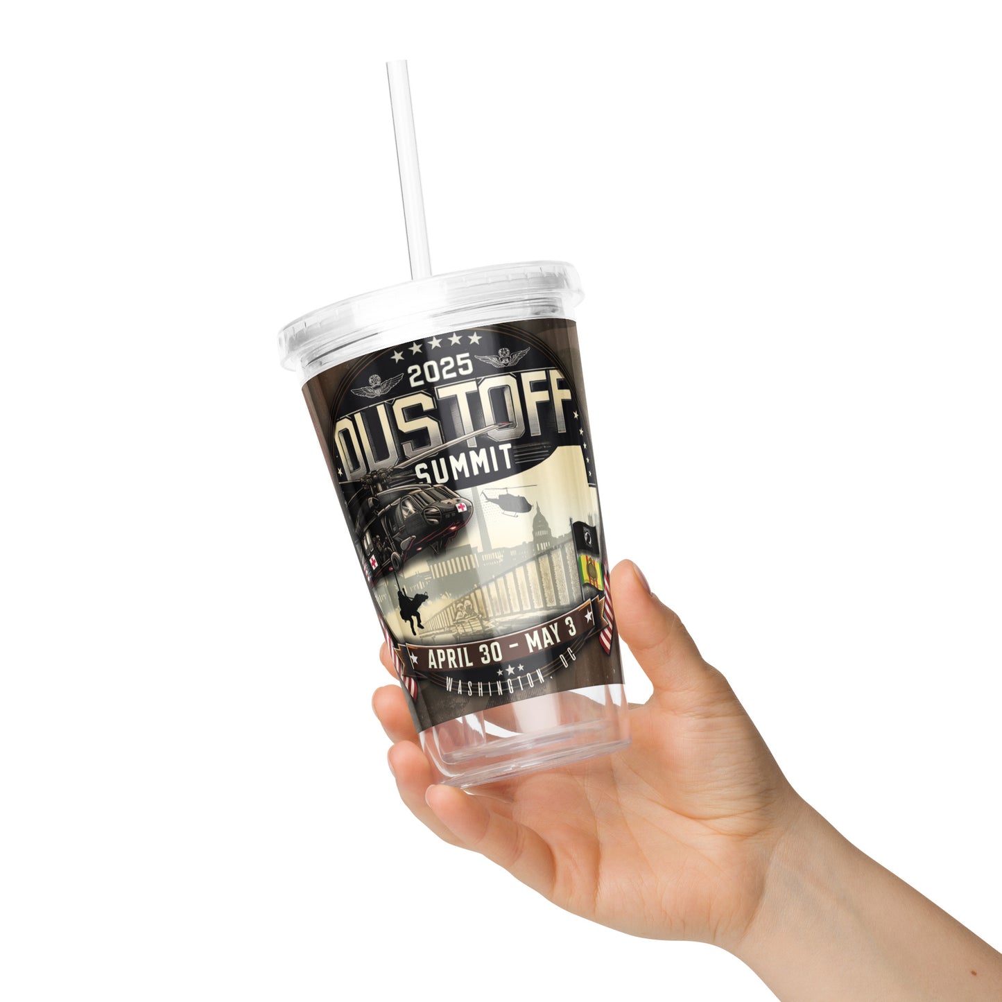 2025 Summit Clear plastic tumbler