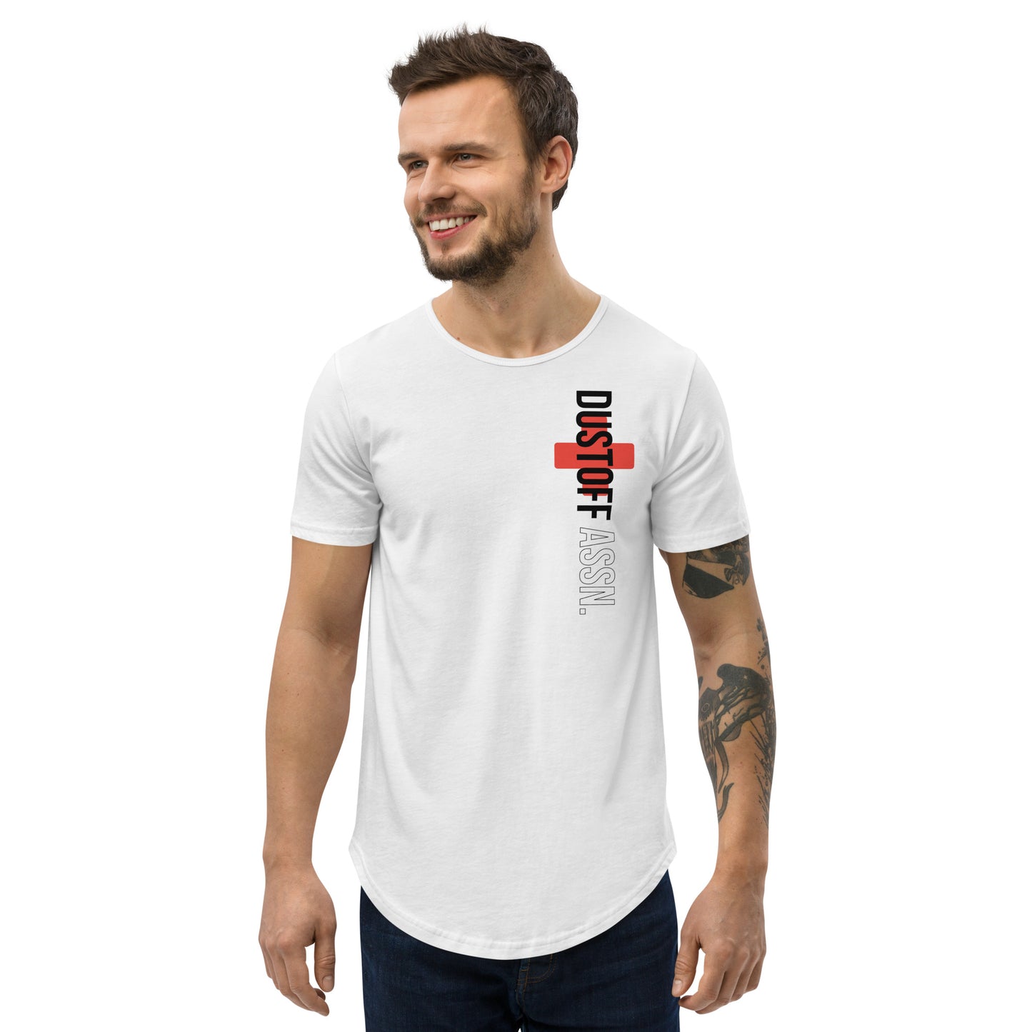 Men's Curved Hem T-Shirt