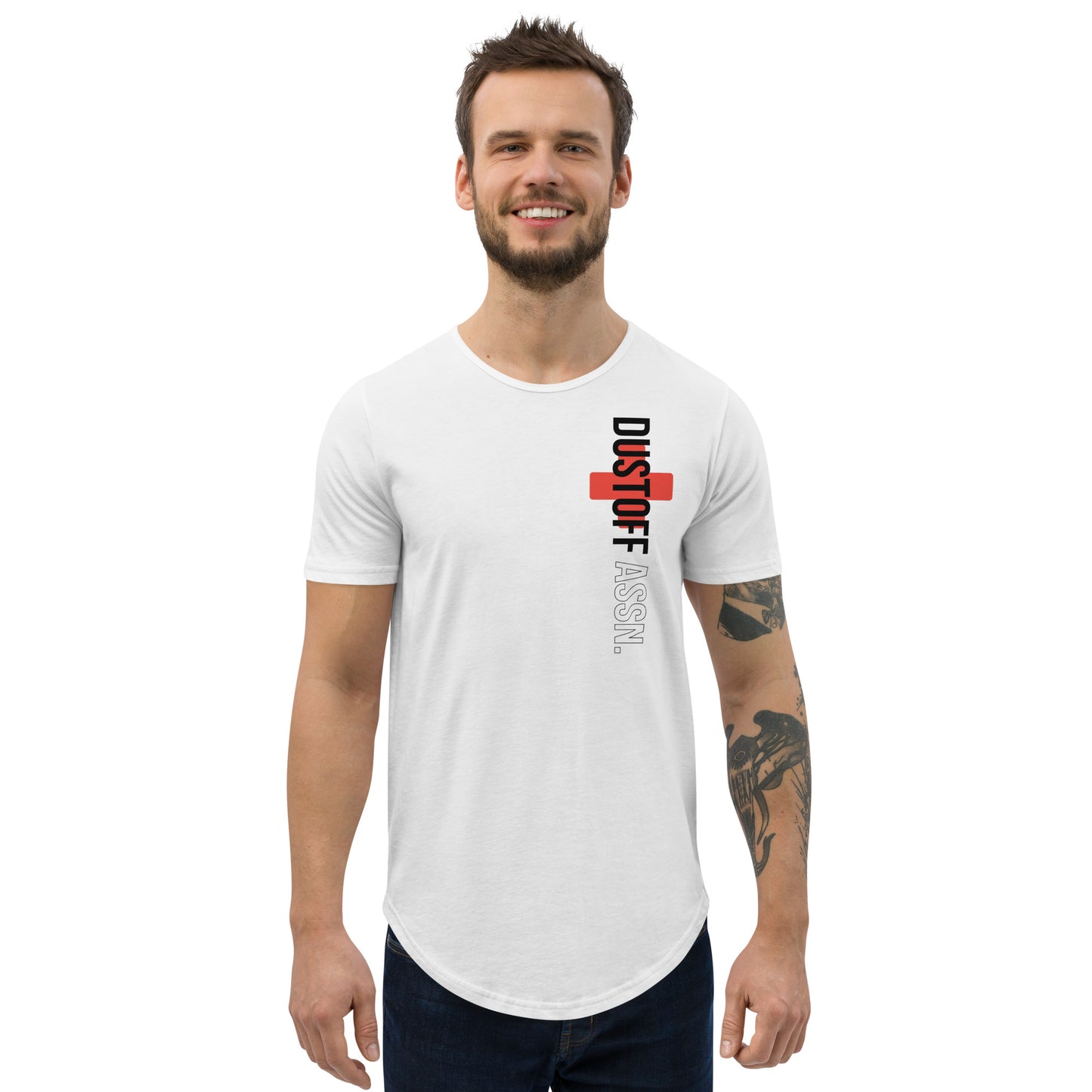 Men's Curved Hem T-Shirt