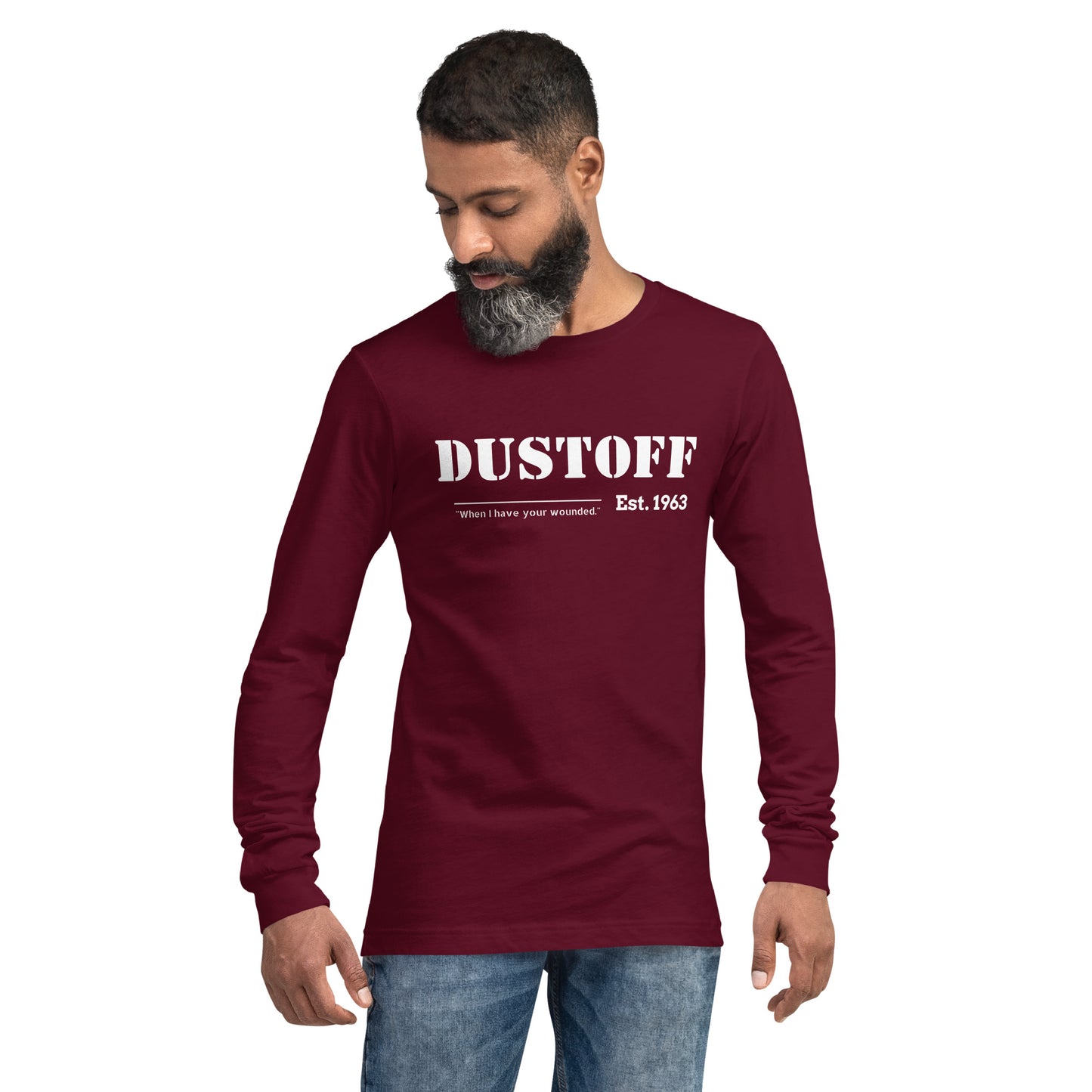 DUSTOFF JP8/Coffee Unisex Long Sleeve Tee